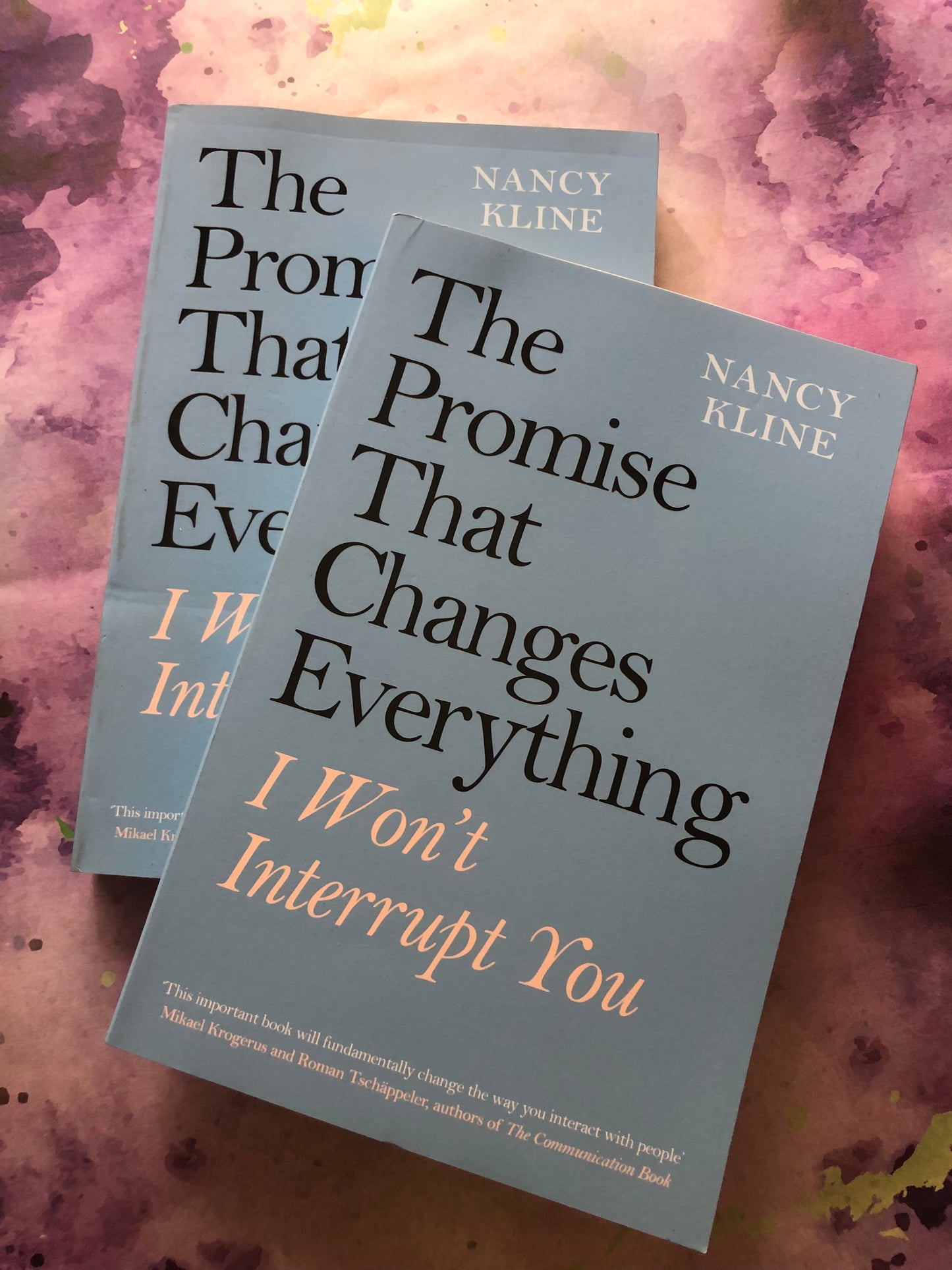 The Promise that Changes Everything, author Nancy Kline