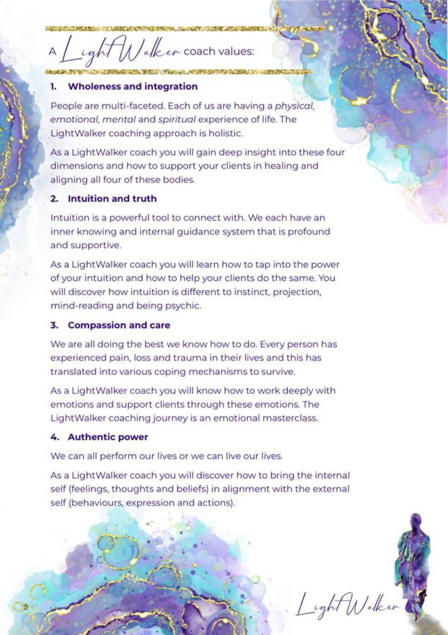 Accredited LightWalker Coaching programme INFORMATION, hosted in Johannesburg. Add to your cart to be contacted after checkout.