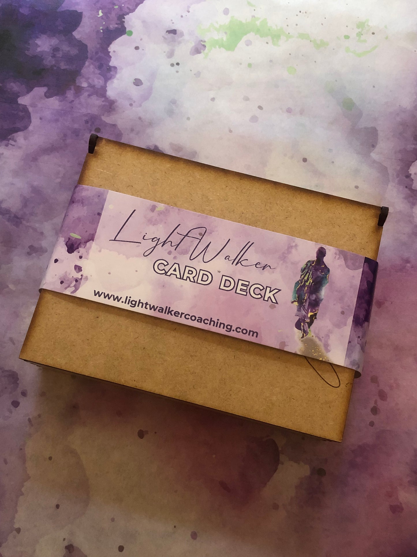 LightWalker oracle cards & journal in a wooden box : A6, English version