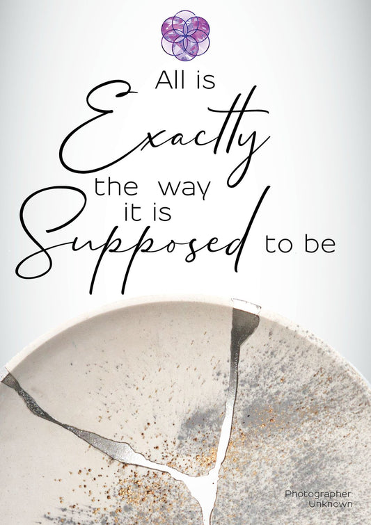 Our power lies in acceptance