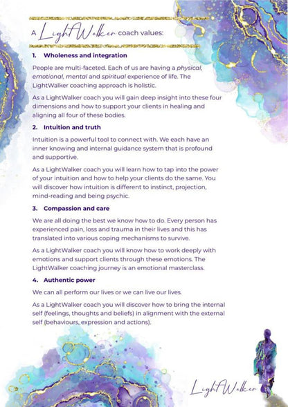 Accredited LightWalker Coaching programme INFORMATION, hosted in Johannesburg. Add to your cart to be contacted after checkout.