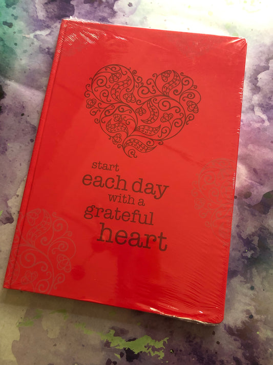 A4 Journal - Start each day with a grateful heart