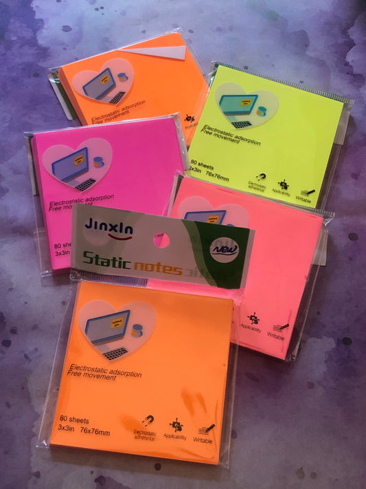 Static notes (the new, improved sticky notes)