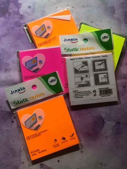 Static notes (the new, improved sticky notes)