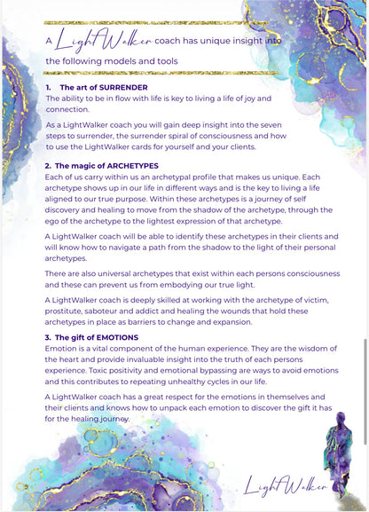 Accredited LightWalker Coaching programme 2027 INFORMATION
