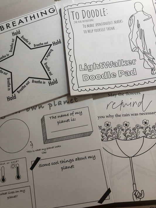 LightWalker doodle pads
