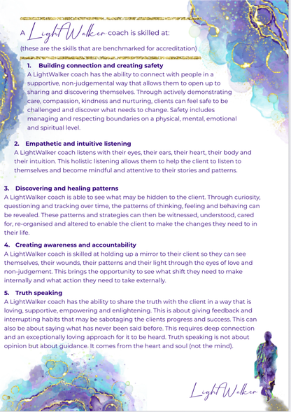 Accredited LightWalker Coaching programme 2026 INFORMATION, hosted in Johannesburg. Add to your cart to be contacted after checkout.